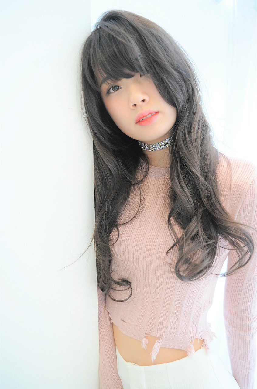 【RITZY】ロング☆イルミナカラー☆外国人風☆オルチャンメイク