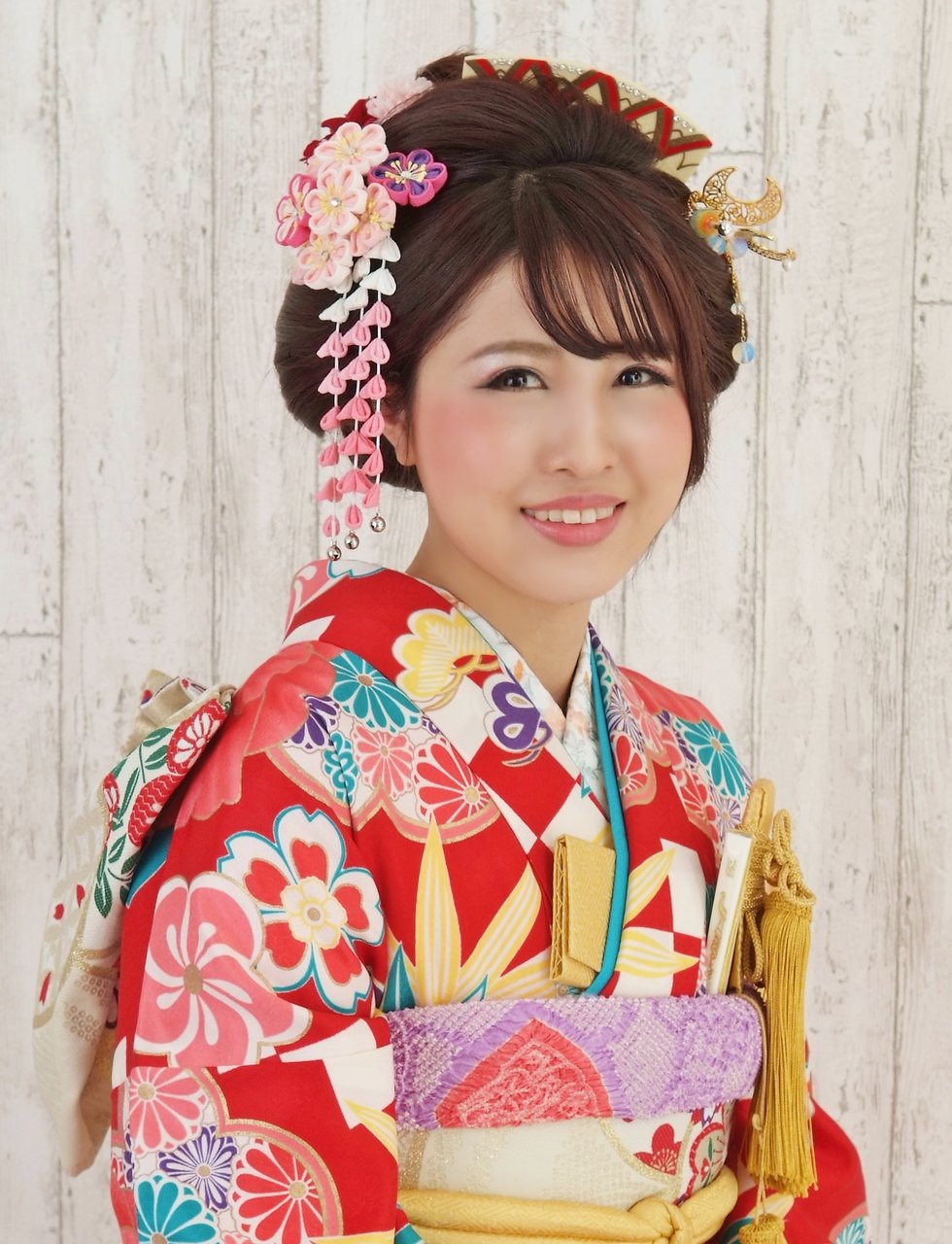 【振袖 成人式ヘア】スィートロマンティックな日本髪☆夢館☆