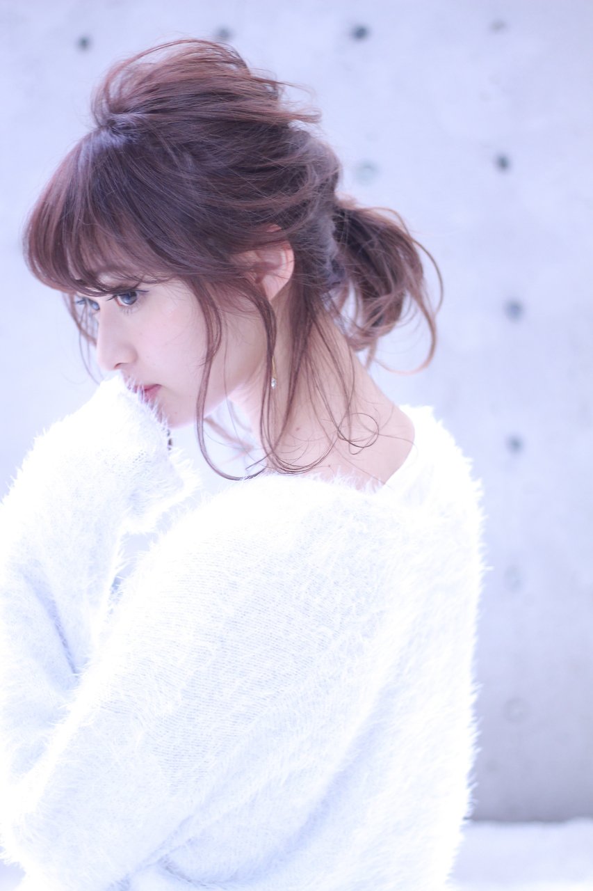 cache cache★くるりんぱとポニーテールの簡単アレンジ