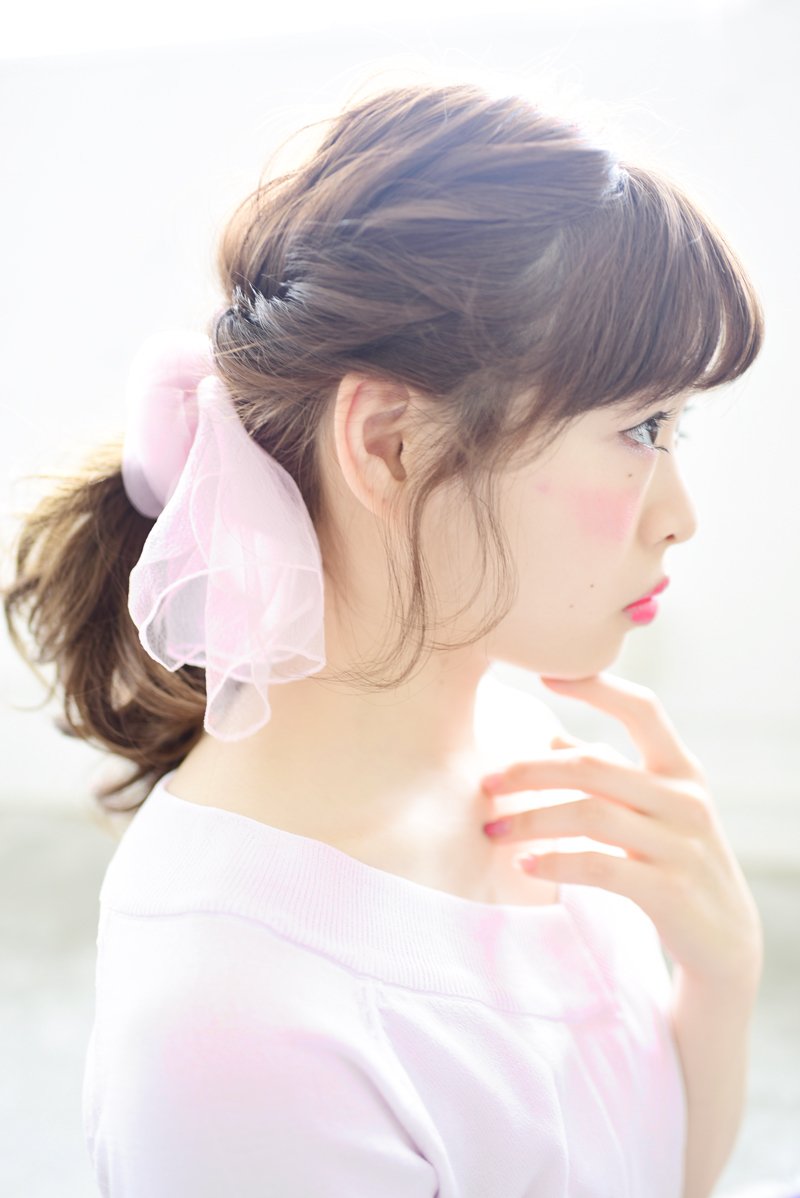 簡単♪hair arrange  ふわふわポニー＊†