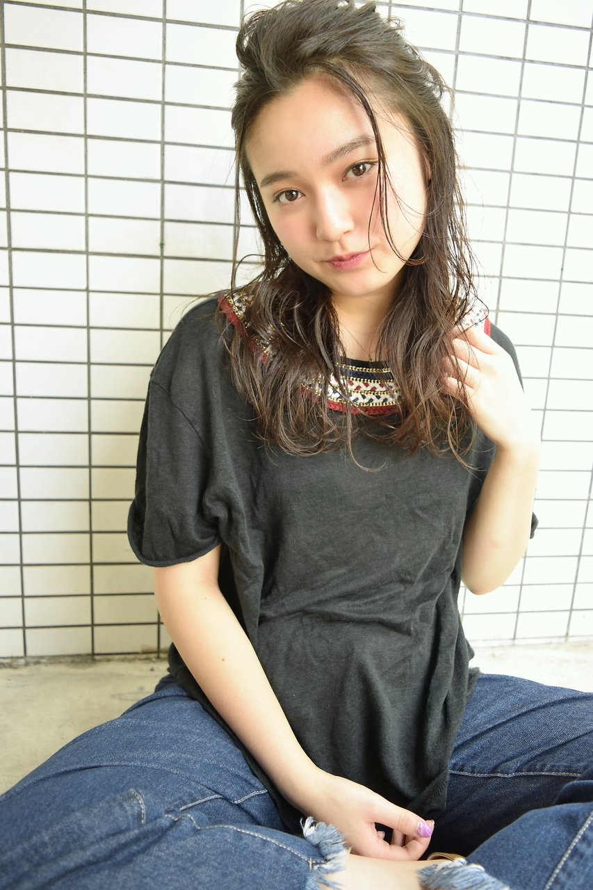 《realstyle》ツイストハーフアップ