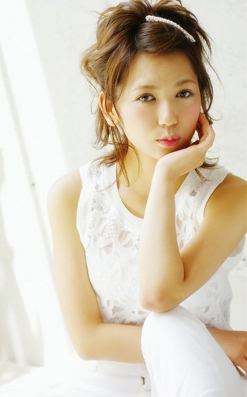 ミディアム☆アレンジ☆【hair design collet】03-6902-1672