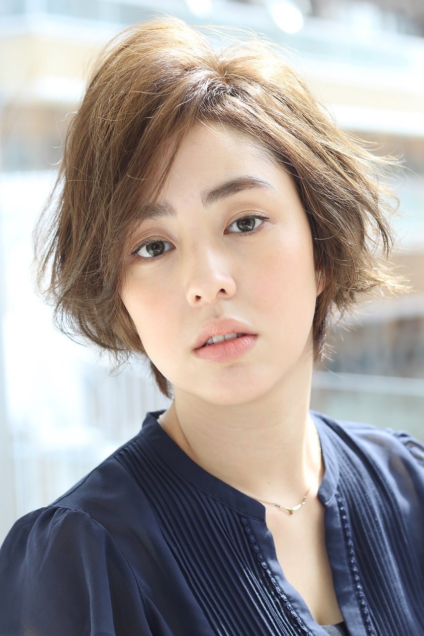 【Agnos青山】大人ショート×うぶバング無造作カール＊青木美佳