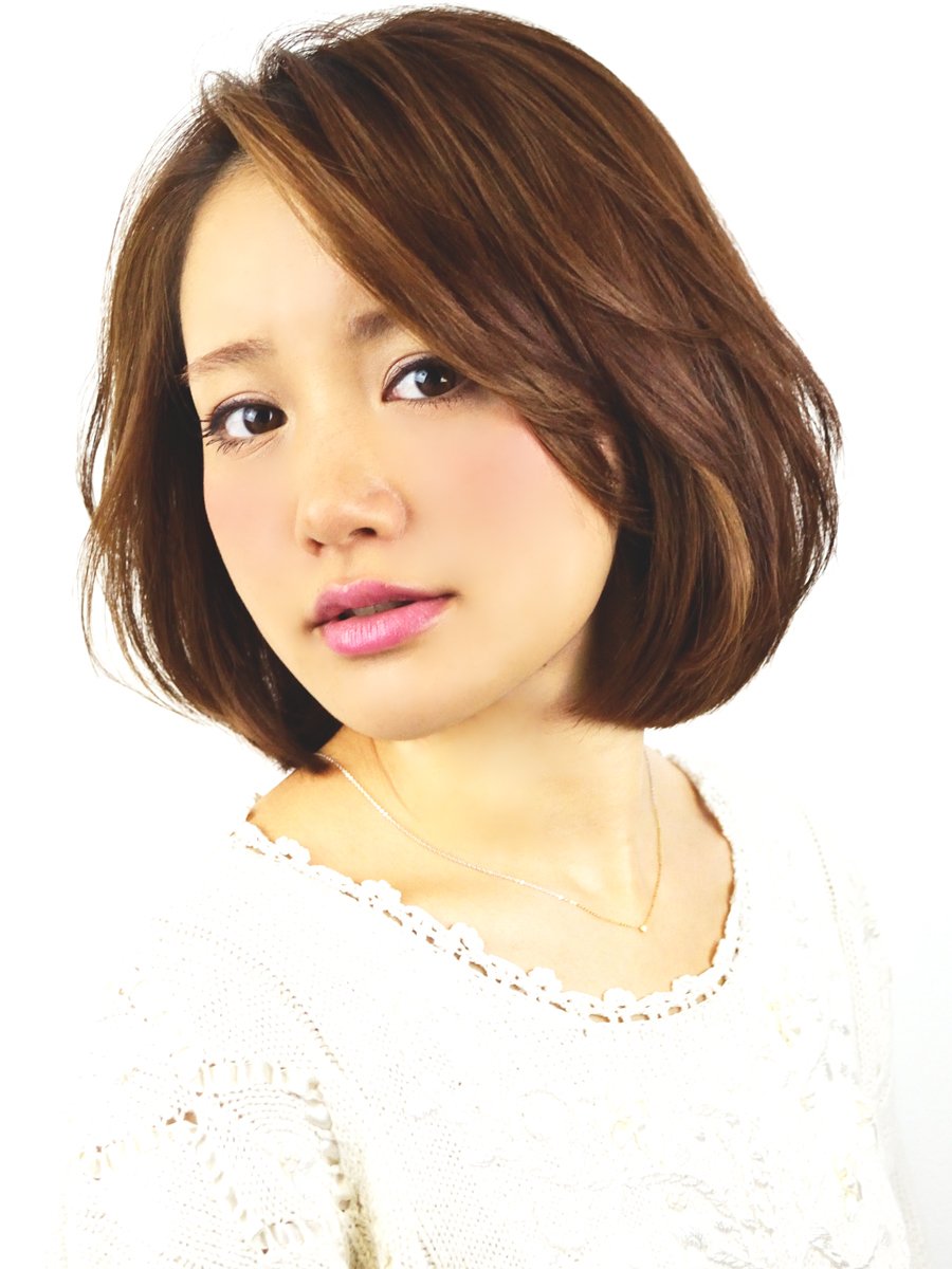 ミセスママさんに人気トップ＆サイドボリュームリフトアップボブ