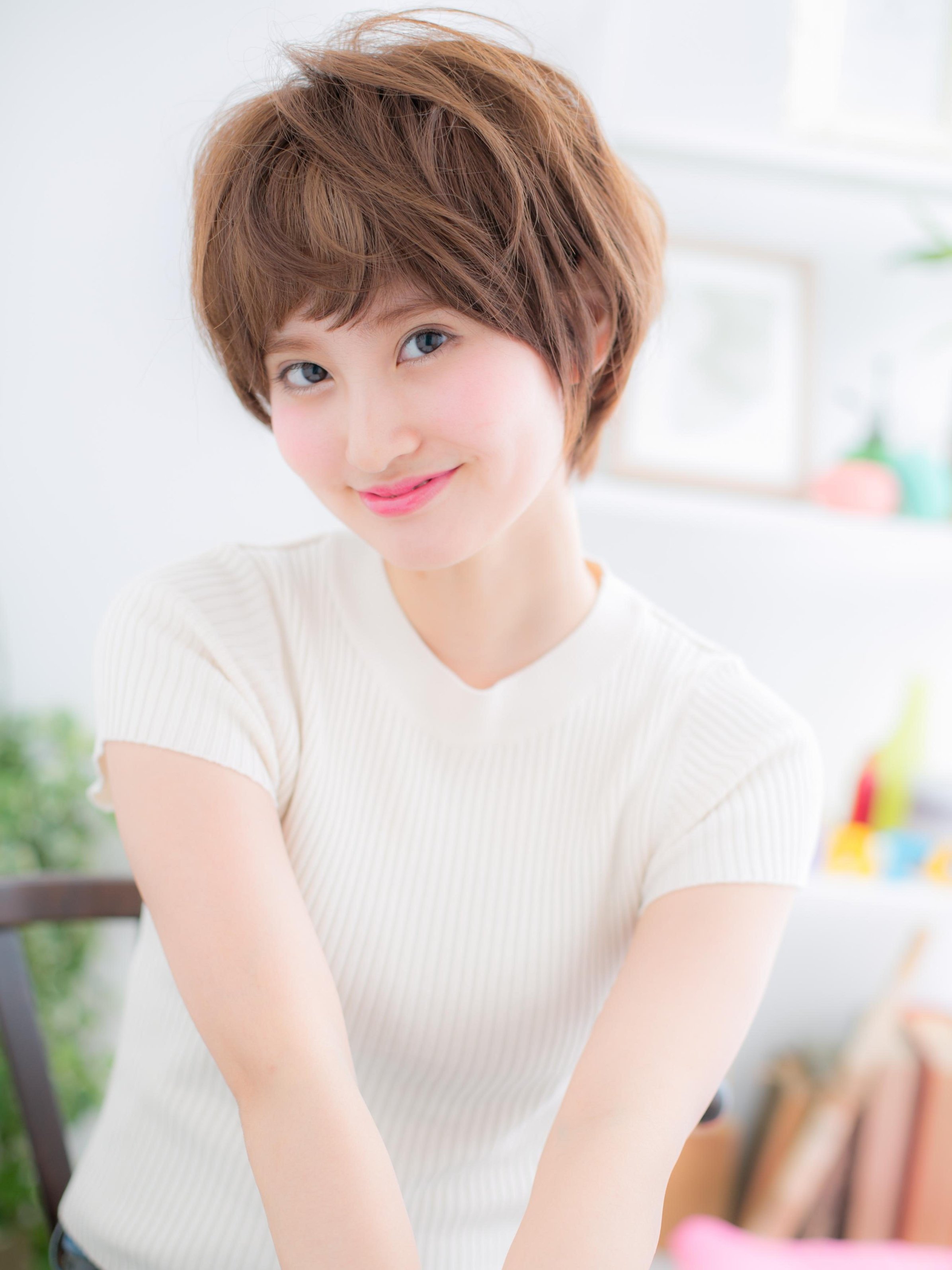 (macaron)人気急上昇☆マニッシュエアリーショート♪