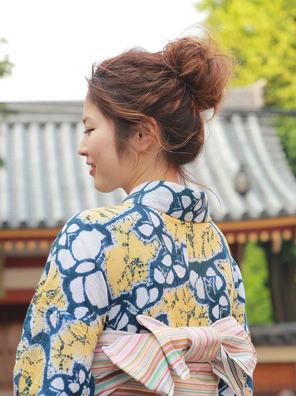 浴衣ヘアセット￥２，６００円♪