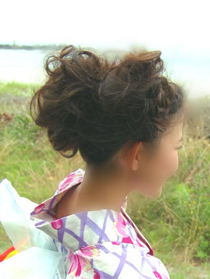 浴衣ヘアセット