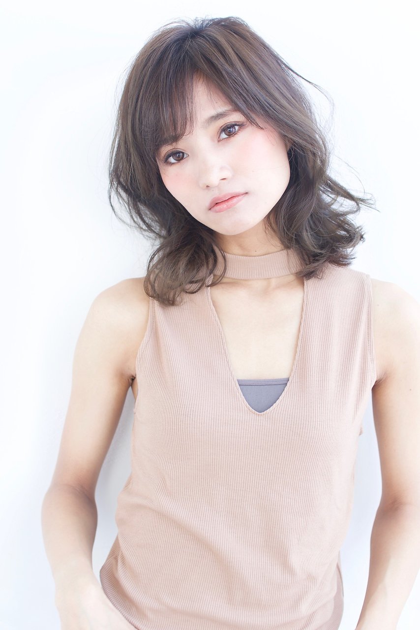 ナチュラルひし形くびれミディ【浅井剛史】モーブカラー