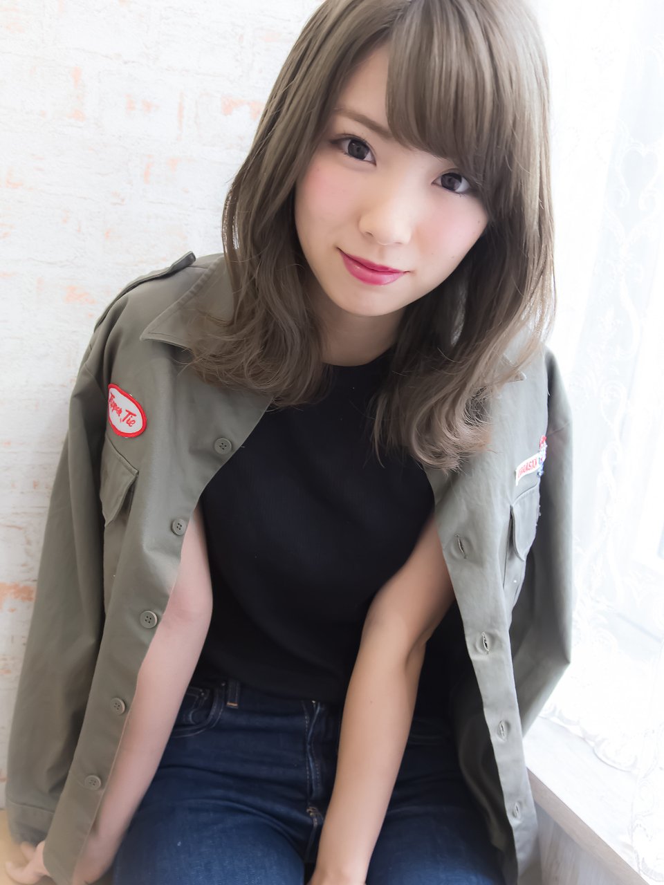 ＊*Gem Garden*＊ブリーチ有り☆スモーキーマットアッシュ