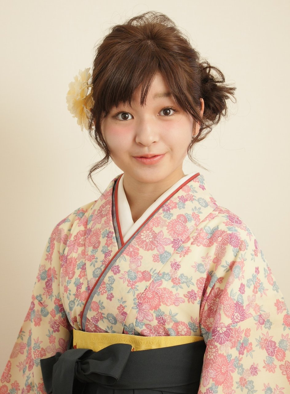 卒業式♪清楚な袴スタイル