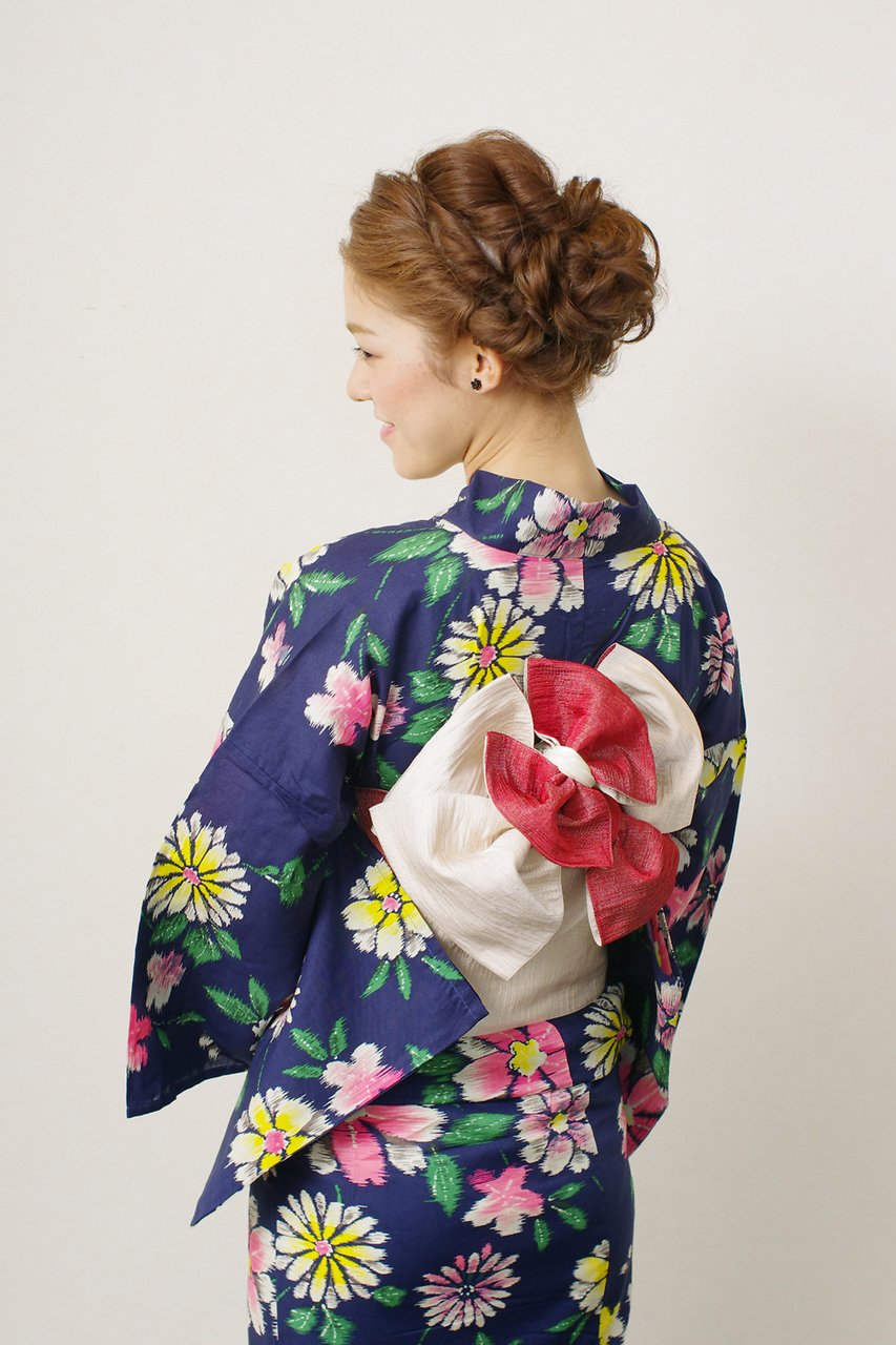 2015浴衣ヘアー♪オールバック