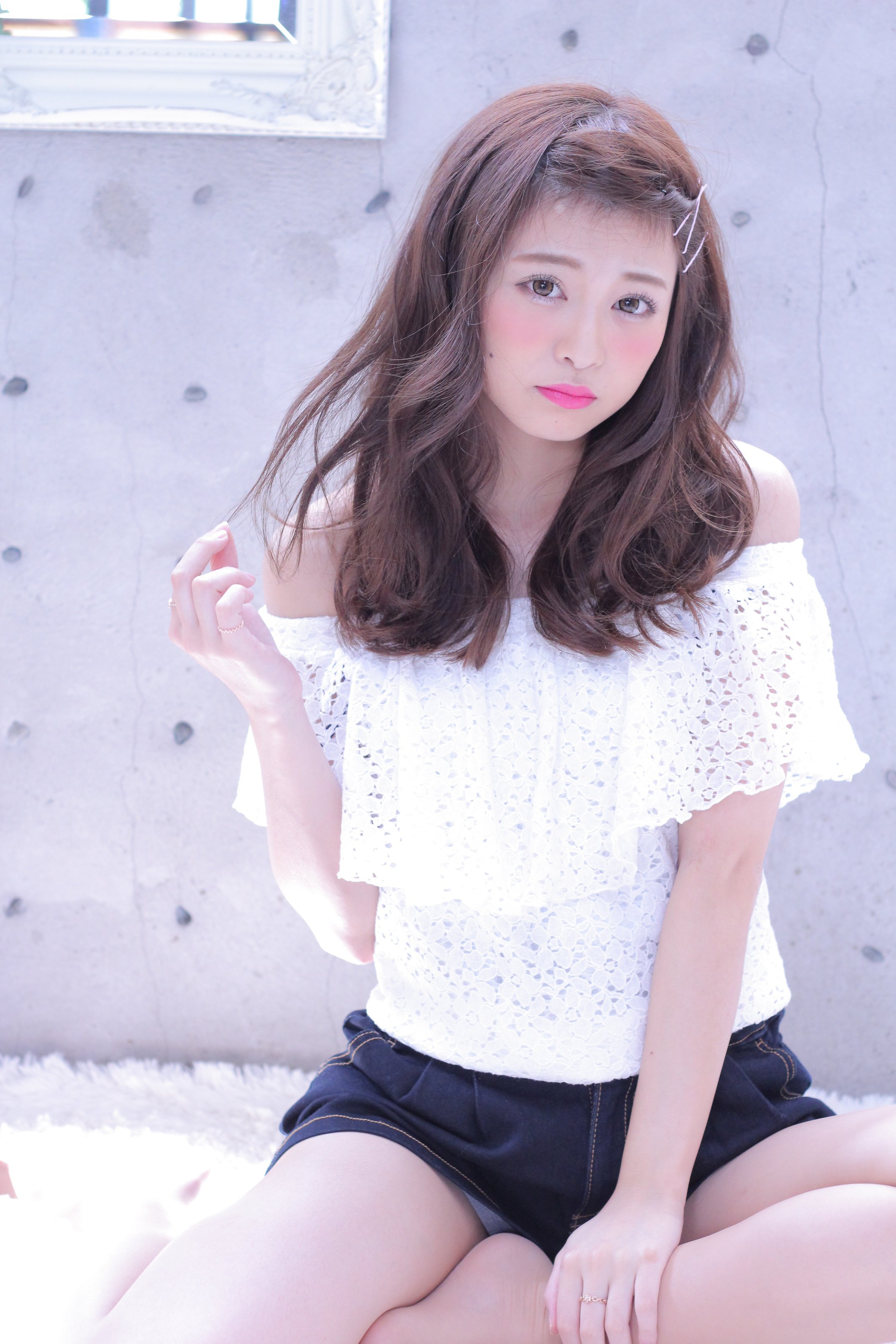 cache cache★のばしかけ前髪に最適なヘアアレンジ