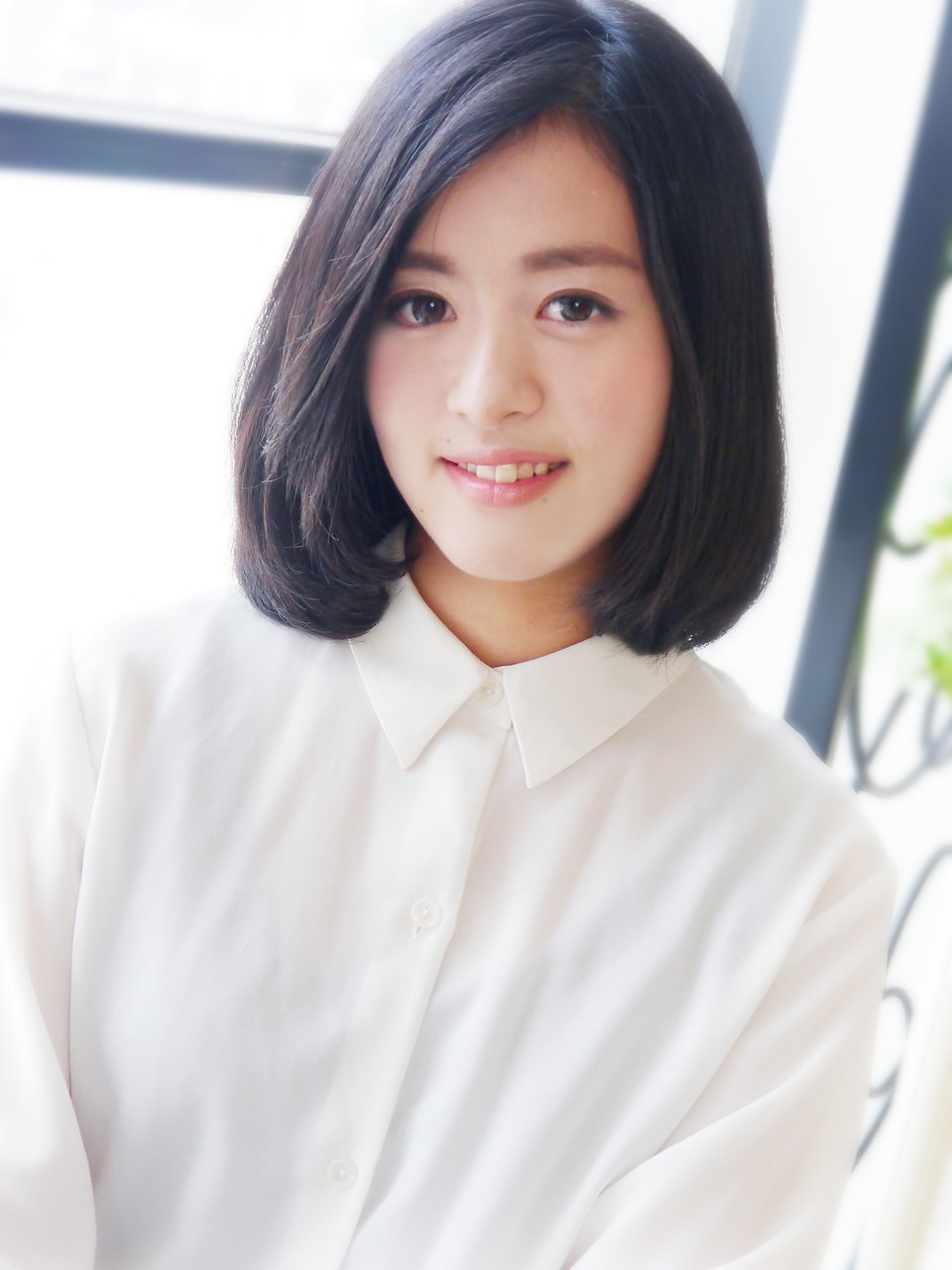 【ジュレベール 杉下 】 就活☆好感度UP黒髪清楚女子ミディ
