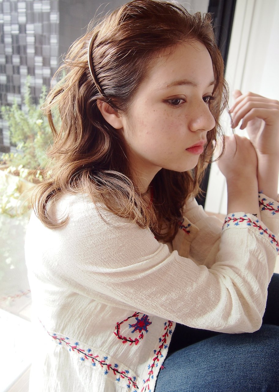 【LOAVE】 外国人風  / anna ×　crescent comb pluie