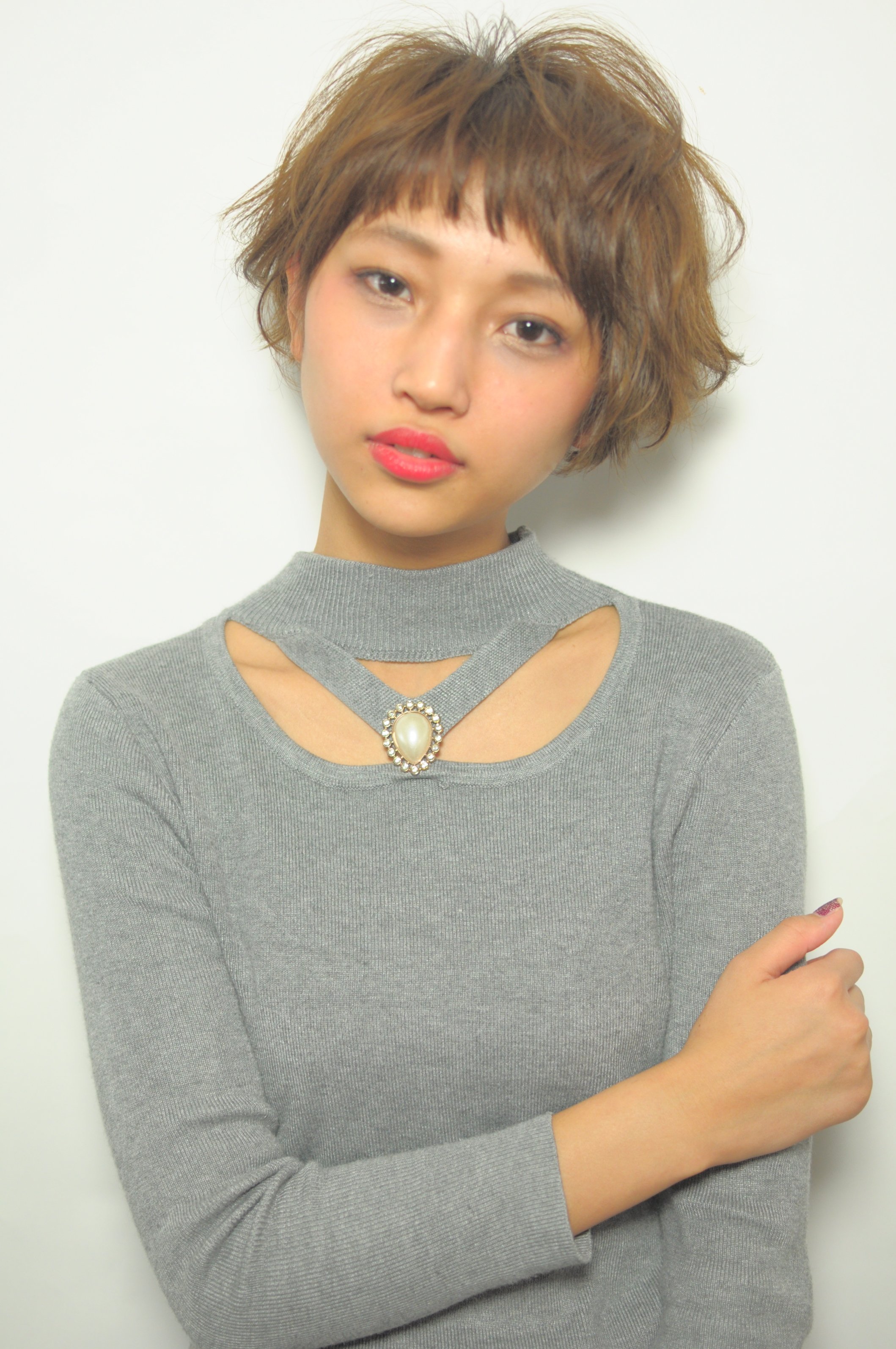 【IMAGINE 桑原 譲】ほんのり大人な印象が可愛いショート
