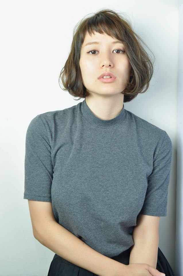 眉上バングでも大人っぽいボブ【Vicolo　村田　智寛】