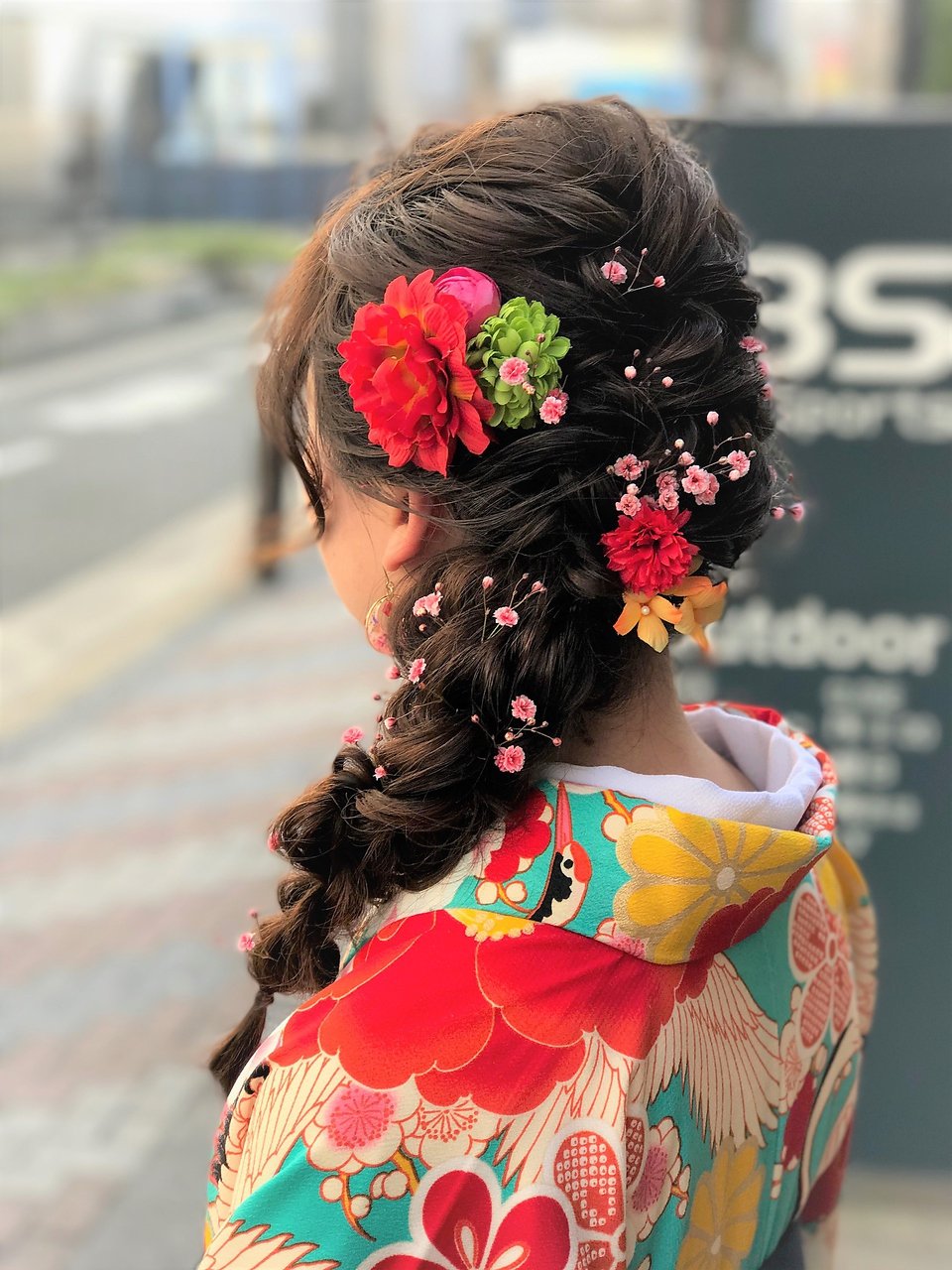 【RITZY】ヘアアレンジ☆卒業着物ヘア