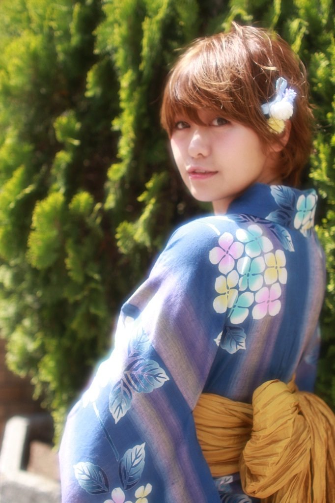 浴衣　ヘアセット