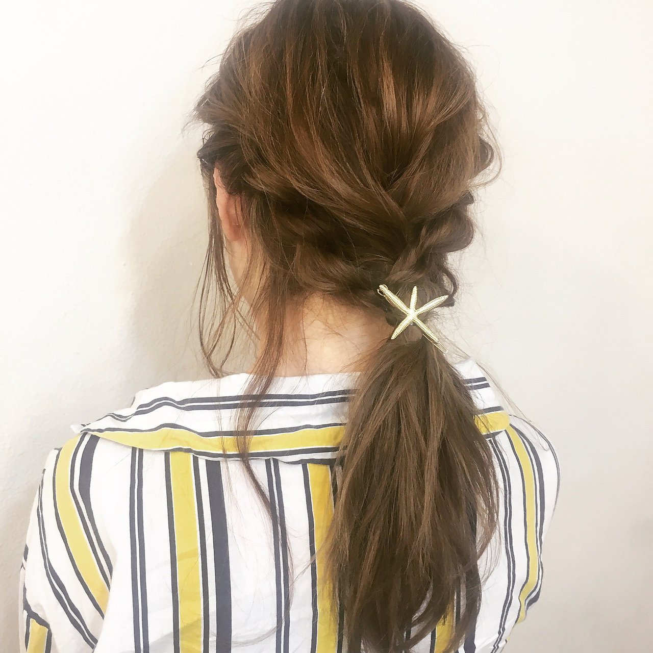 お客様スタイル簡単ヘアアレンジ☆