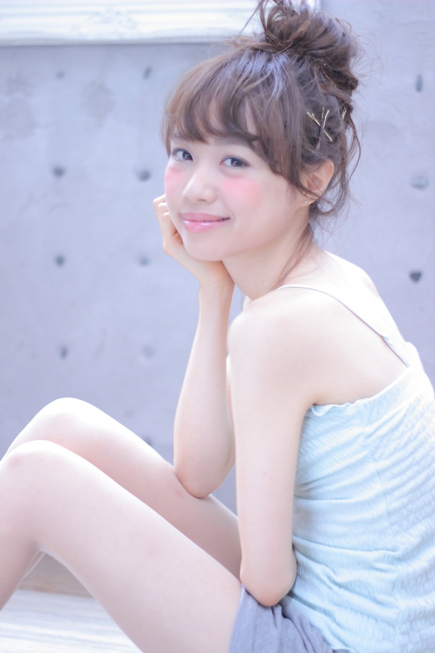 cache cache★お団子で簡単ヘアアレンジ