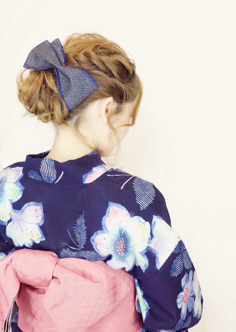 浴衣に似合うヘアアレンジ♪