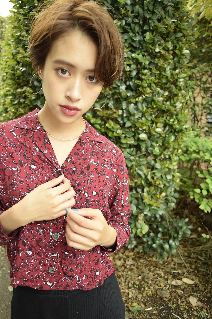《realstyle》ショートマッシュ×アップバング