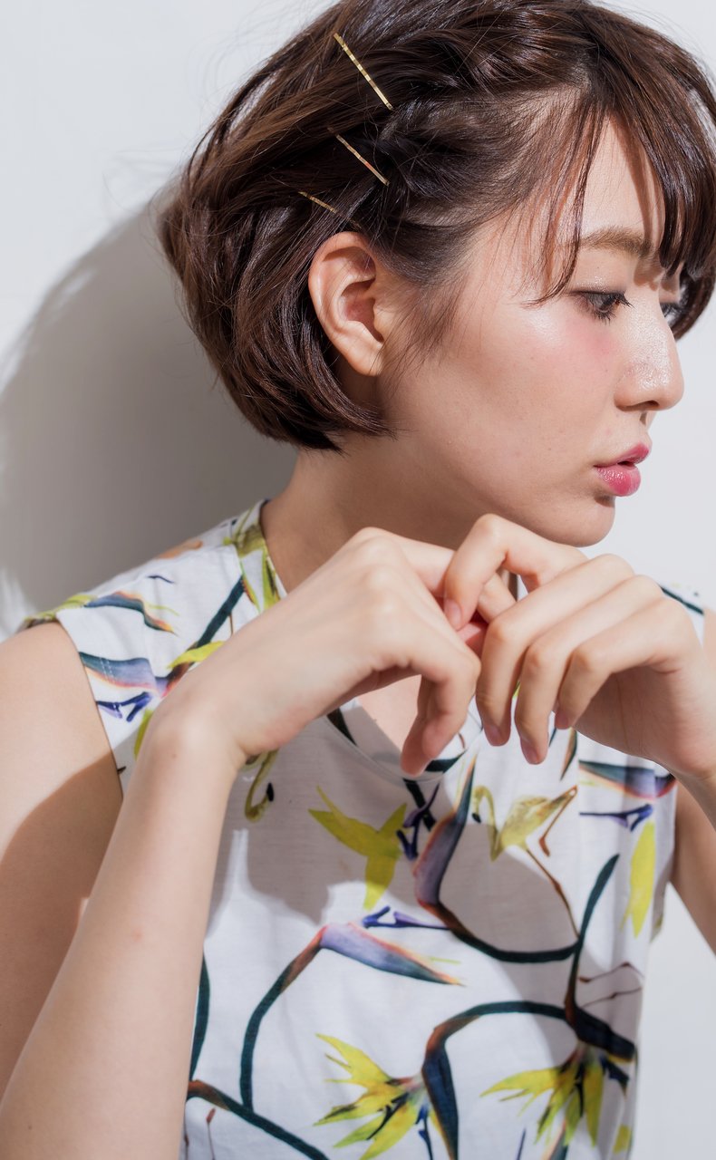 ☆飾りピンアレンジ☆【hair design collet】03-6902-1672