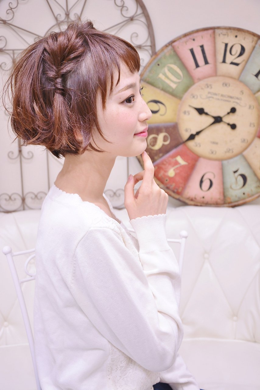 ショートヘアのアレンジ【メイズ東中野・鍛原志行】