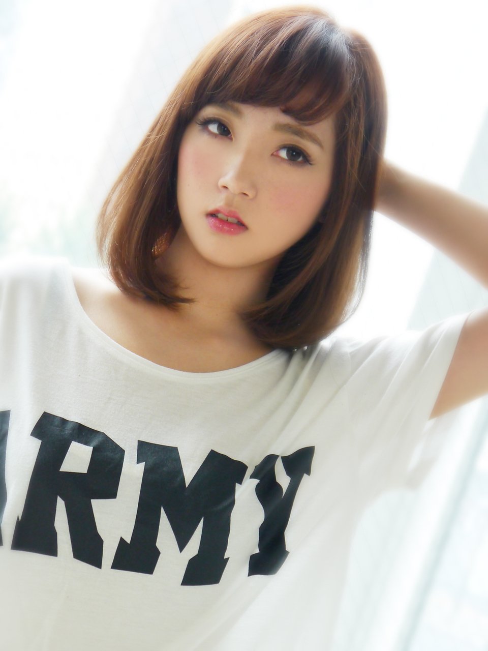 【ヘアジュレドゥ 松田】 ショートバングが大人可愛いふわミディ