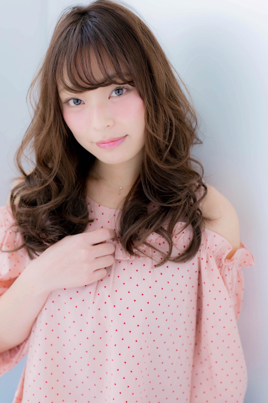 ＊LOREN＊ふわモテ簡単スタイリング♪巻き髪風パーマロング