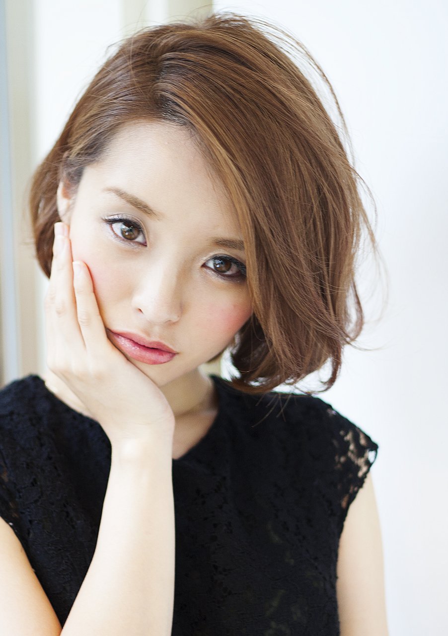 大人可愛い前下がり小顔ボブ☆「GAFF表参道　岡田道好」