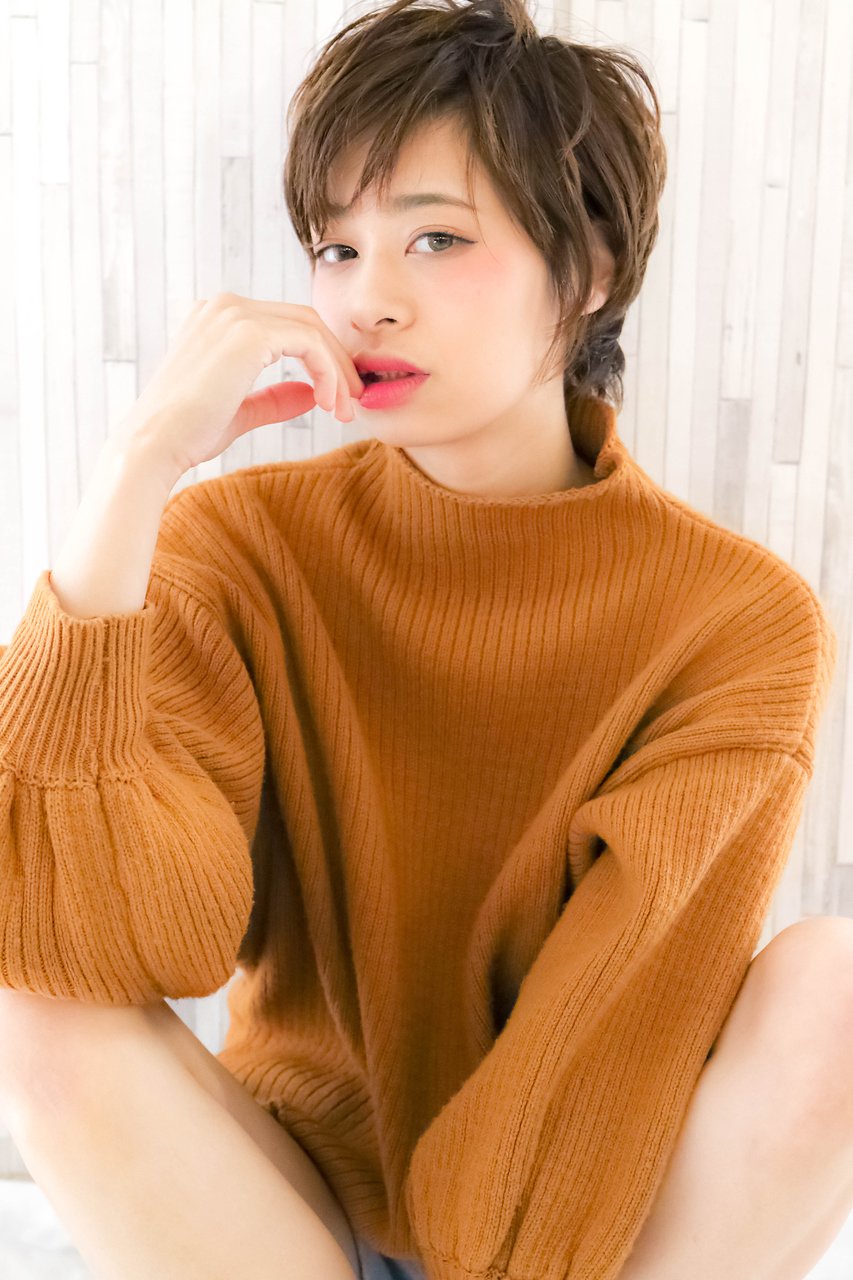 ニット♪おフェロショートスタイル　cocochic下道正行