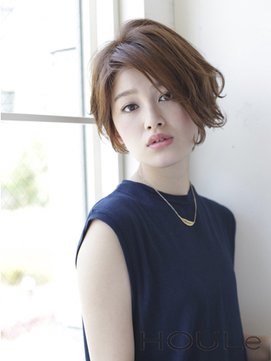 HOULe 【五十嵐しの】大人の前下がりショートボブ