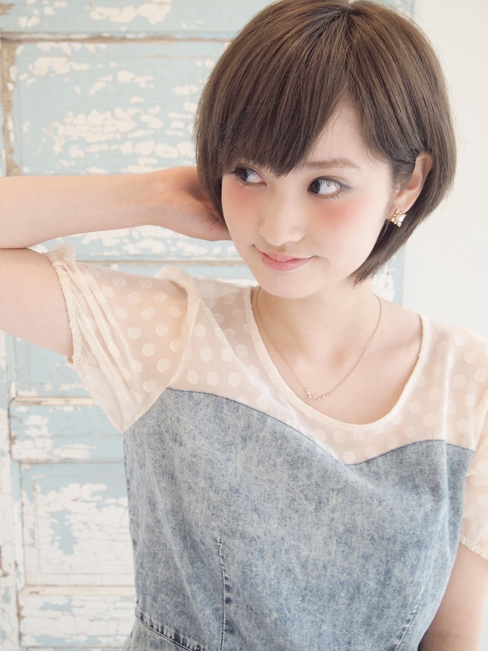 大人かわいい☆小顔ショート