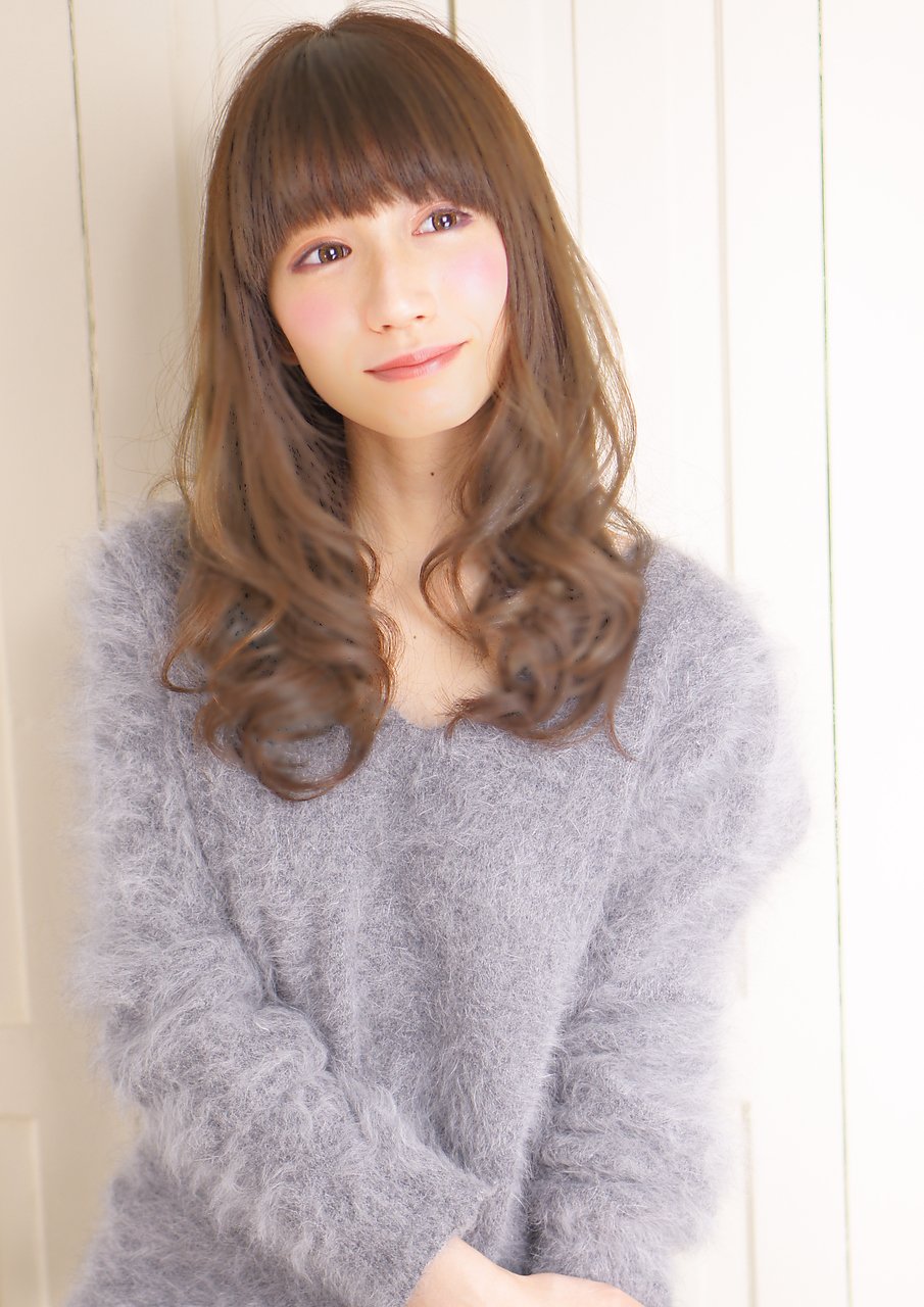 ナチュラルやわふわセミロング☆