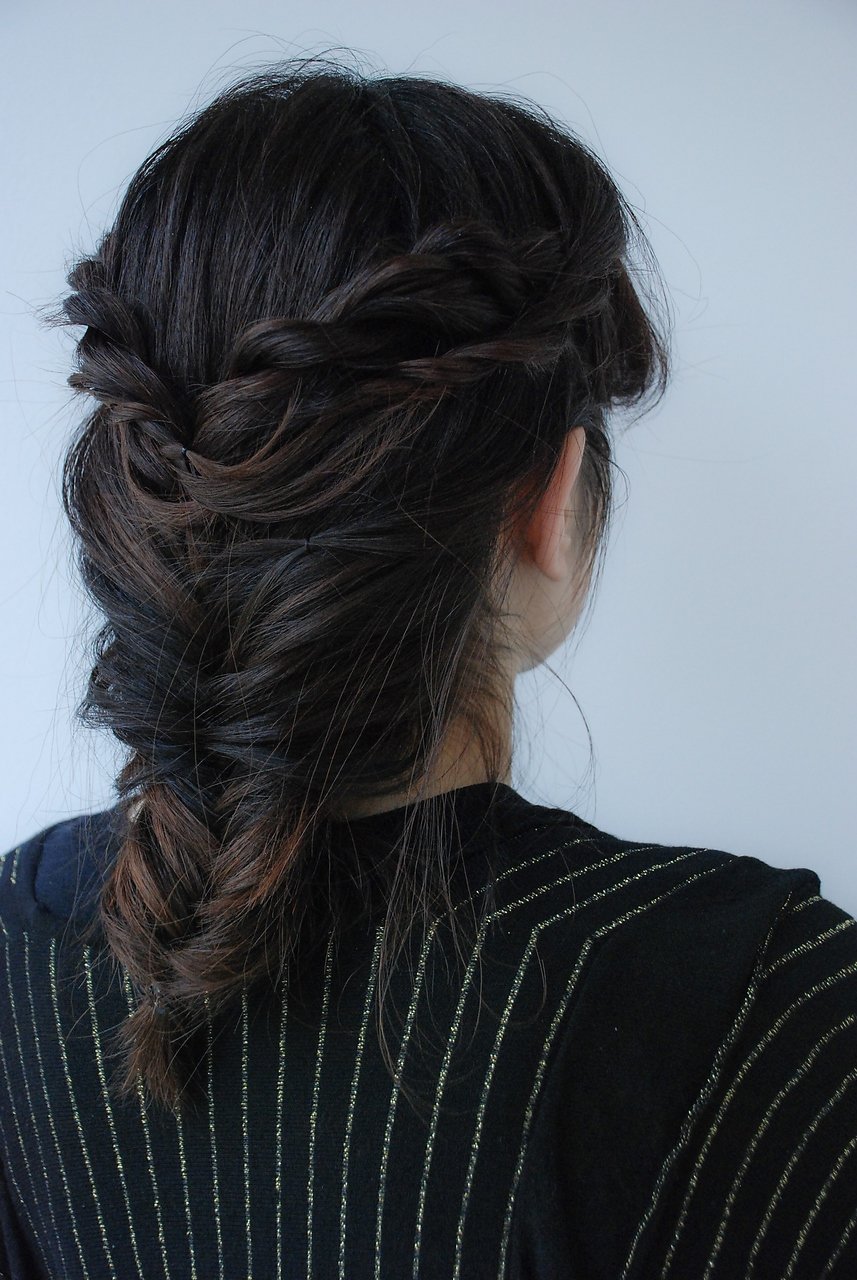 【銀座salon増田拓朗】ロングフィッシュボーンアレンジ