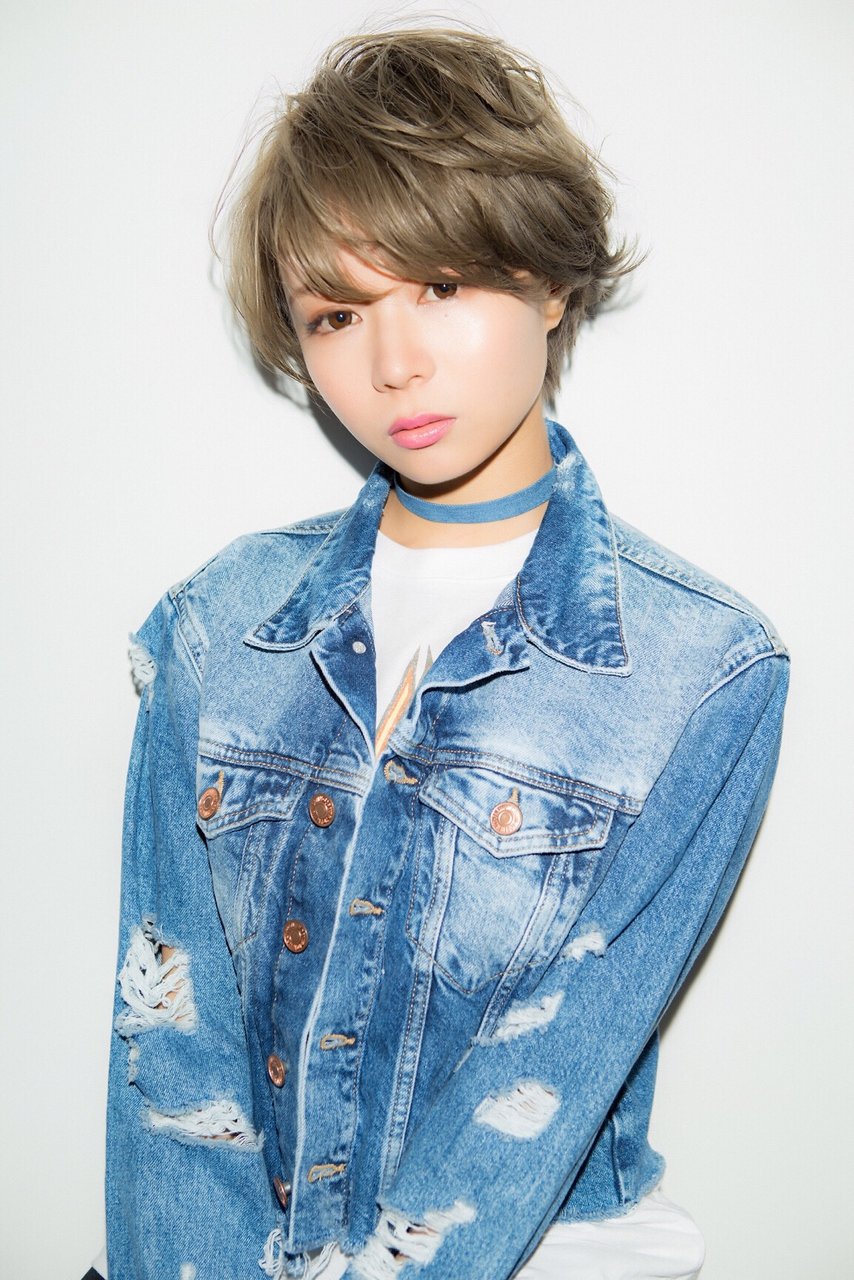 【Euphoria】大人かわいい　ひし形シルエットのショートボブ☆