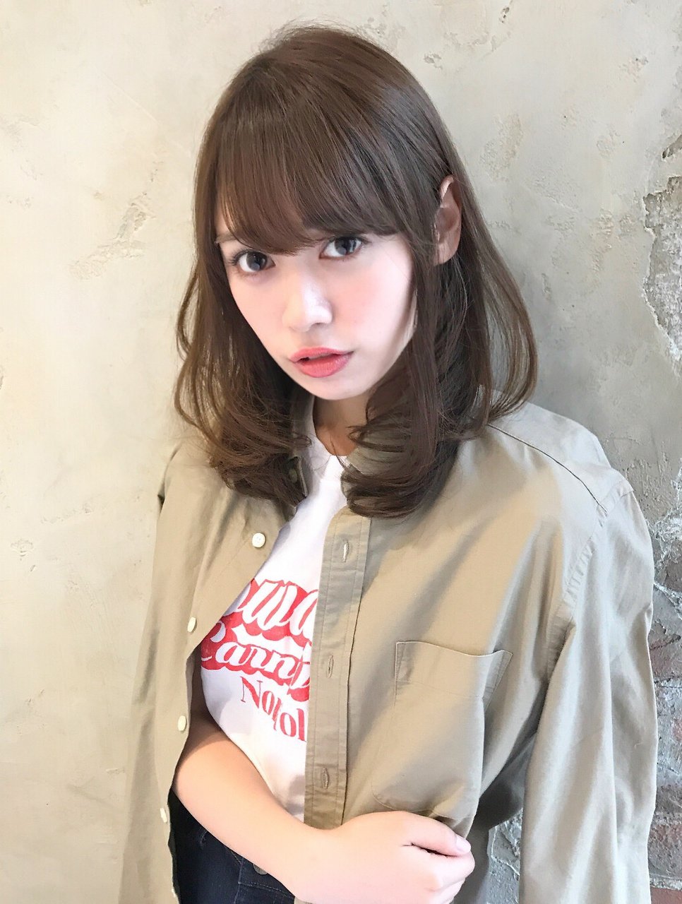 王道パーマ！マーメイドアッシュハニーヘアフィッシュボーン