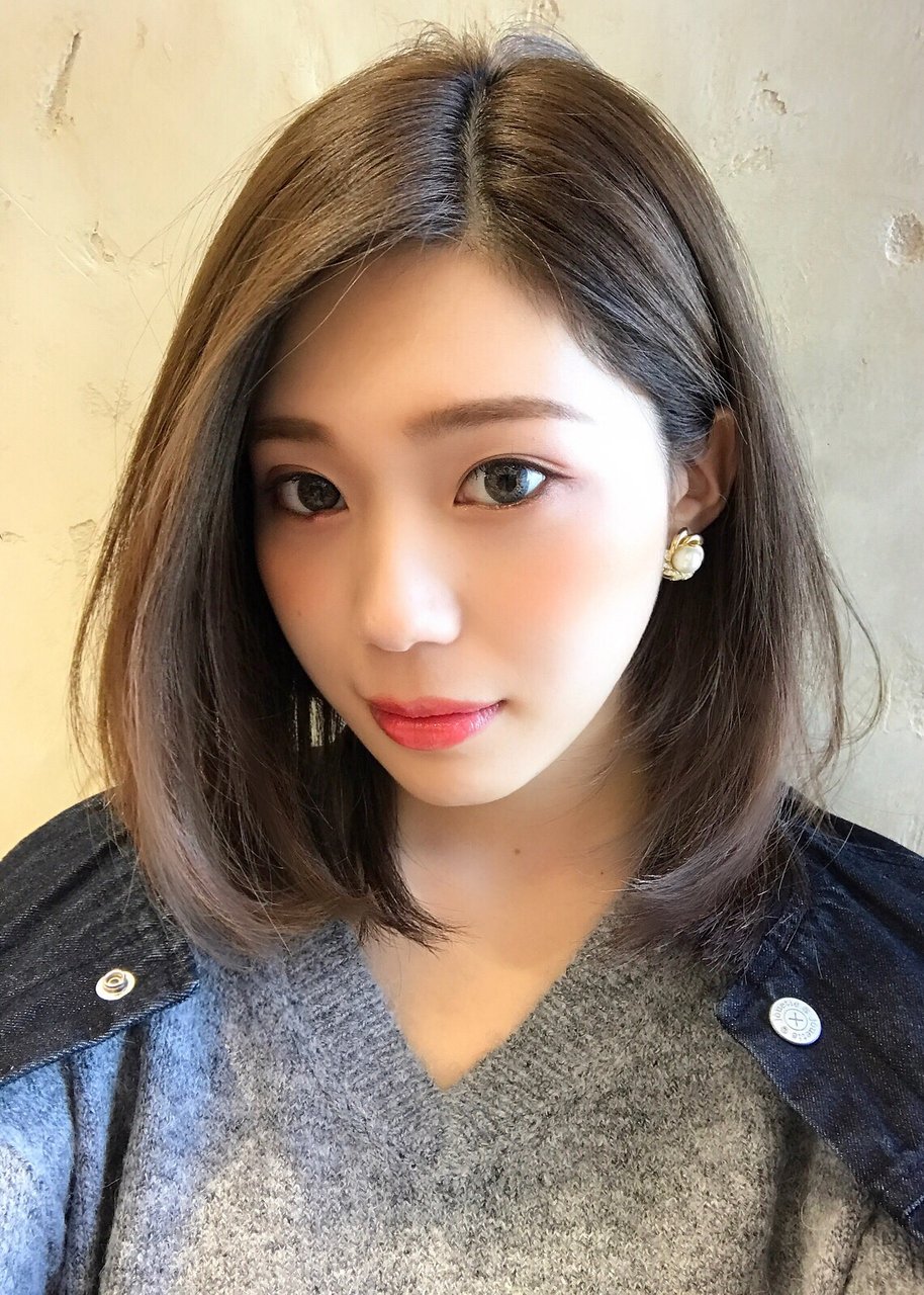 マーメイドアッシュハニーヘアフィッシュボーンエフォートレス