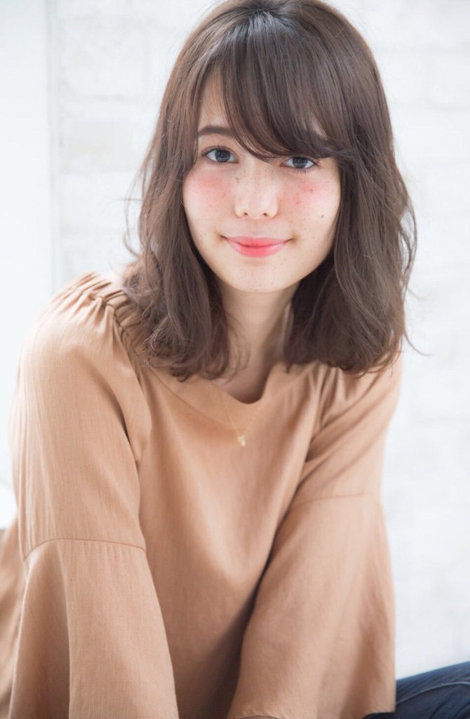 (joemi)ワイドバングくびれミディモーブカラーワンサイド(花野)