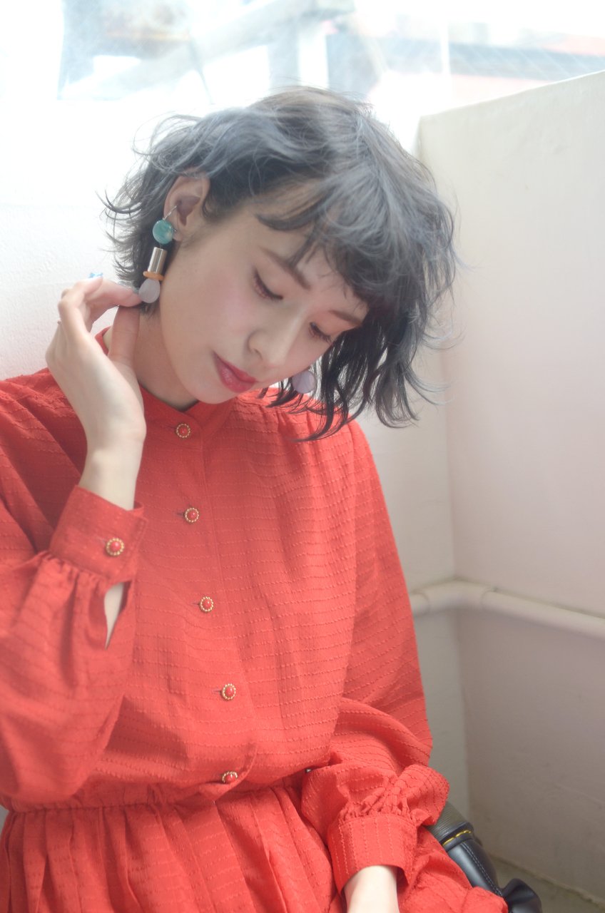アッシュグレージュ☆スイングワンサイドタンバルモリ