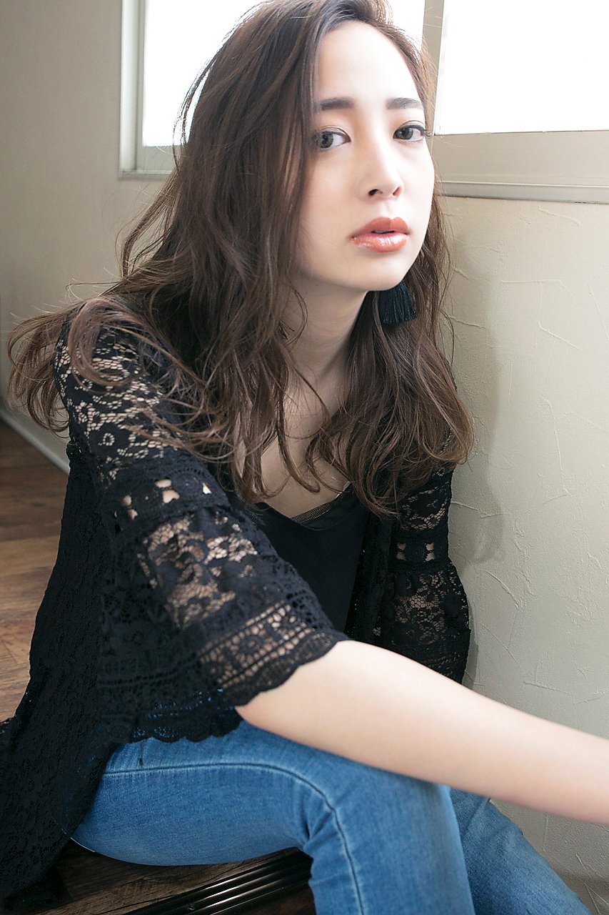ハイライトで立体感up！ミントベージュの似合わせカラー★ayu