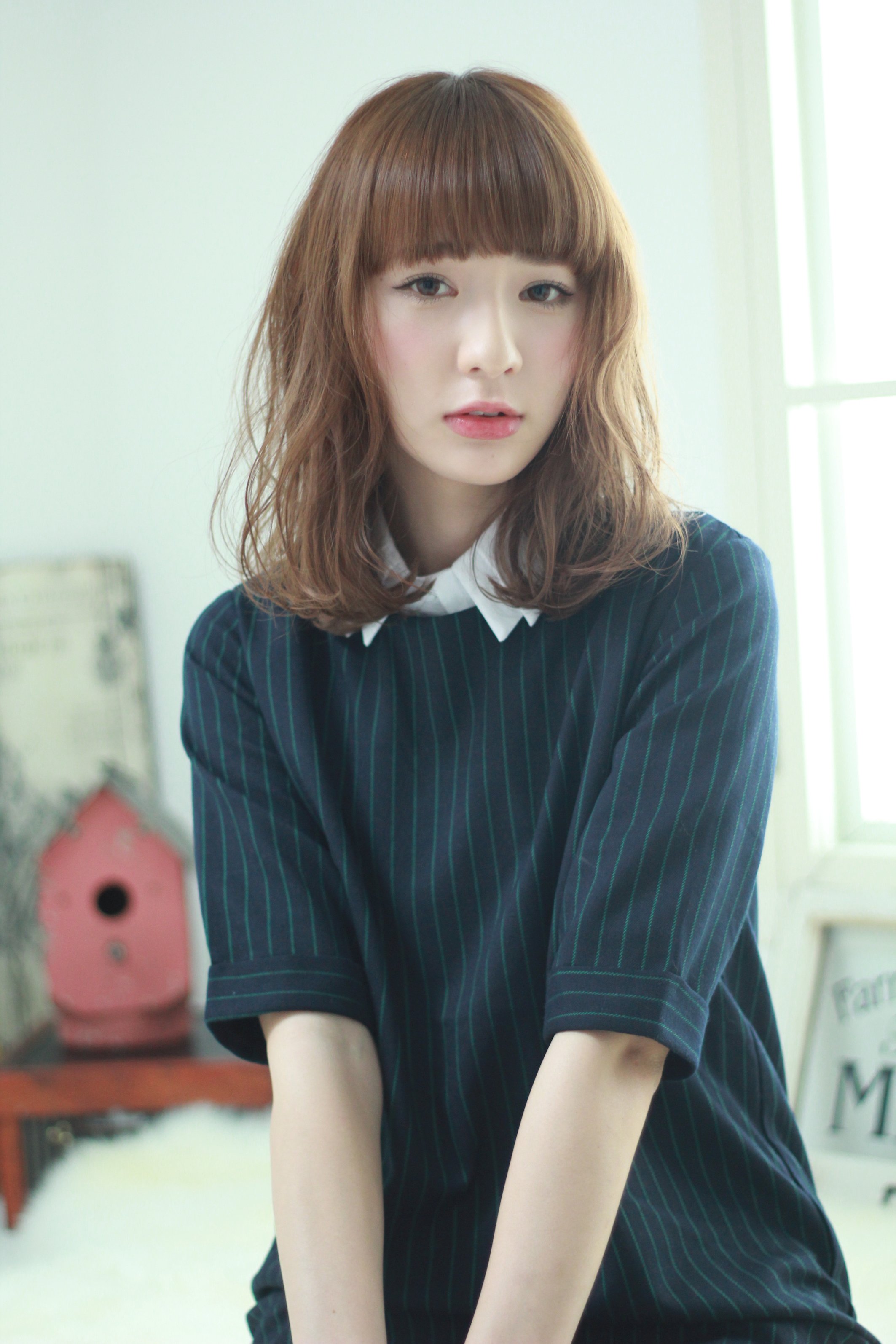モテミディアムも 面長さんの愛されヘアはゆるふわパーマで叶う ホットペッパービューティーマガジン モテミディアムも 面長さんの愛されヘアはゆるふわパーマで叶う ホットペッパービューティーマガジン
