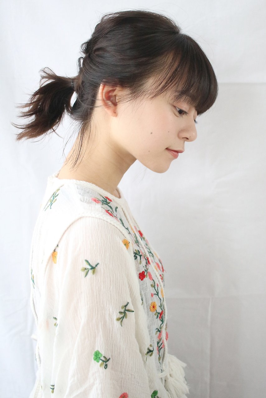 簡単アレンジ☆くるりんぱポニーテールbyこんやえり