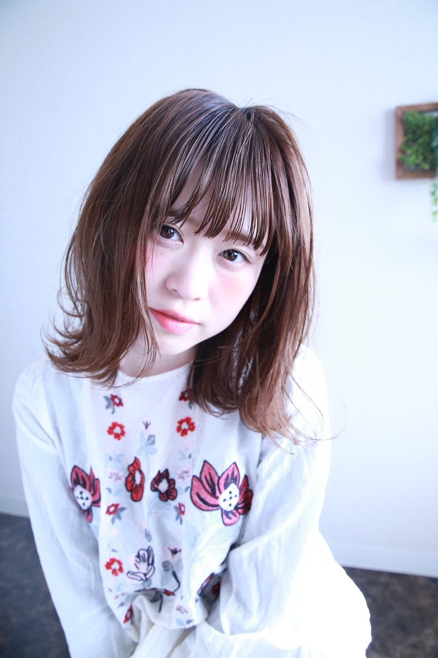 面長さんに似合うボブスタイル 息をのむほどにキレイなシルエット ホットペッパービューティーマガジン