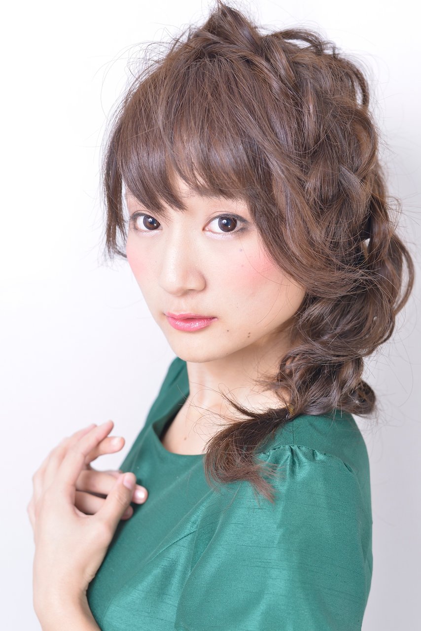 [buzz- Hair make]ぱーティセット　サイド編み込み