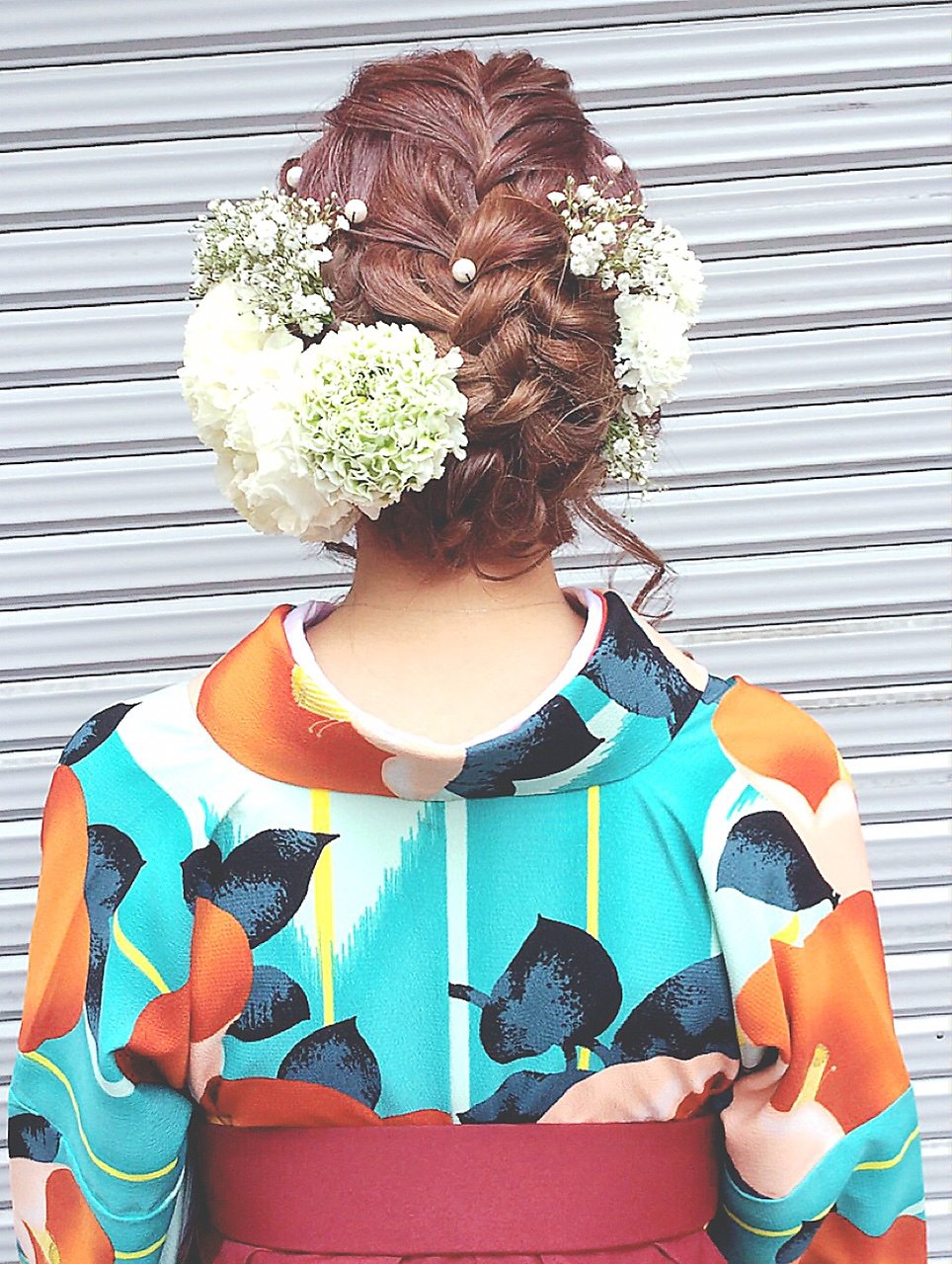 【ame】編み込みヘアアレンジ
