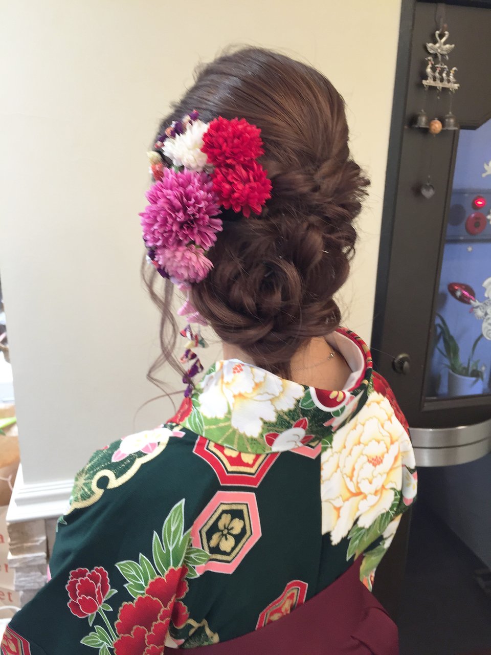 綺麗め袴アップ