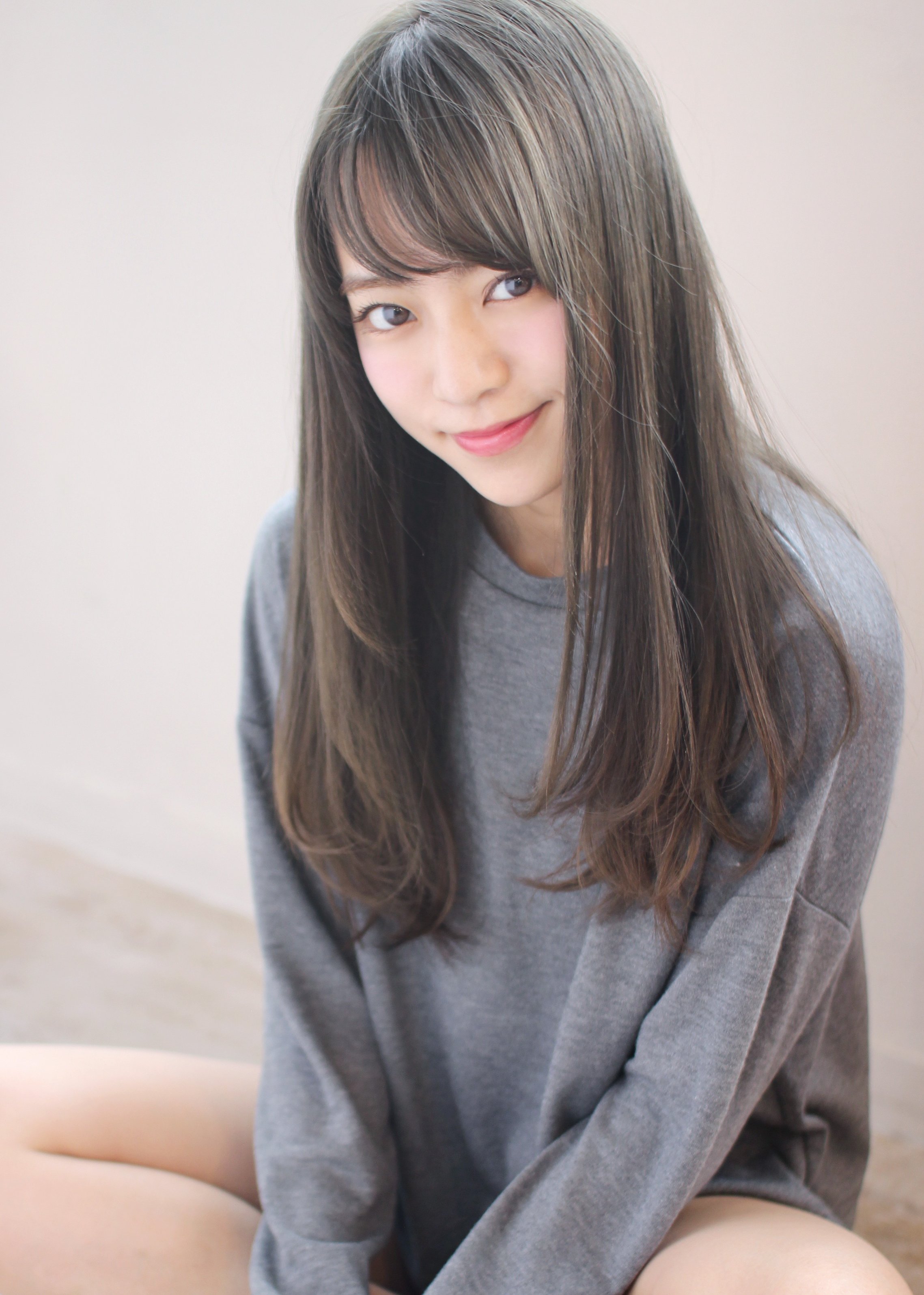 【畑中正敏】大人マーメイドアッシュ×グレージュロング