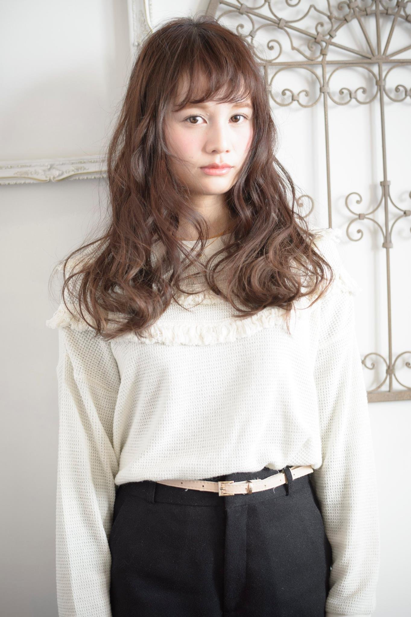 大人かわいい巻き髪デジタルパーマ